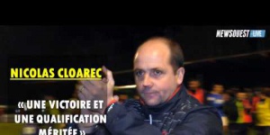 Coupe de France : US Concarneau - Chamois Niortais. Interview de Nicolas Cloarec
