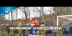 J23 : US Concarneau - US Quevilly-Rouen (1-2), le résumé