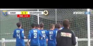 Coupe de France : Coray - Douarnenez : 1-1 (1-4 TAB)