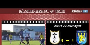 Coupe de Bretagne : Hermine Concarneau - FC Pont l'Abbé 2-1