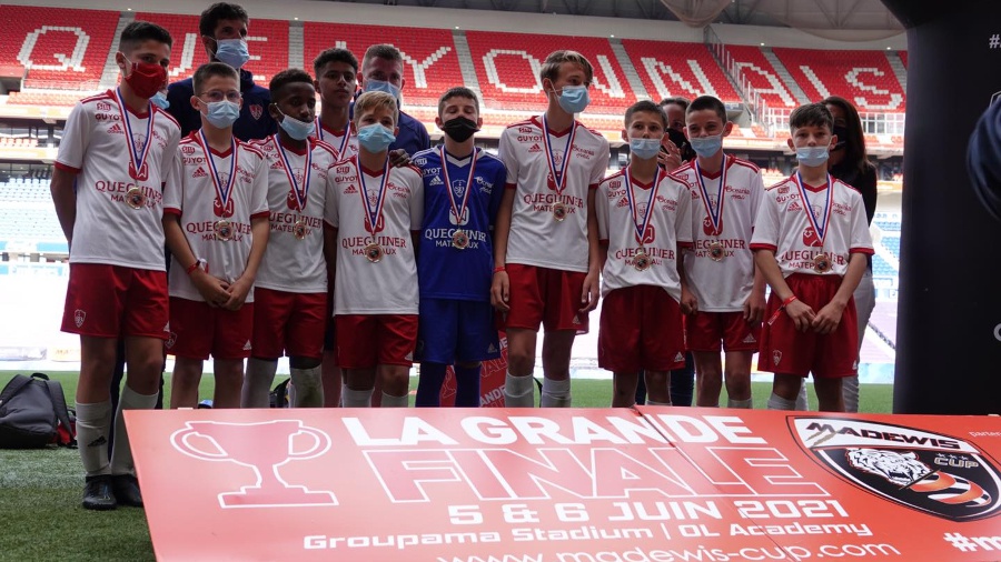 Les U12 du Stade Brestois battus en finale de la Madewis Cup - brest